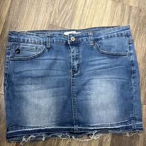KanCan Blue Denim Skirt